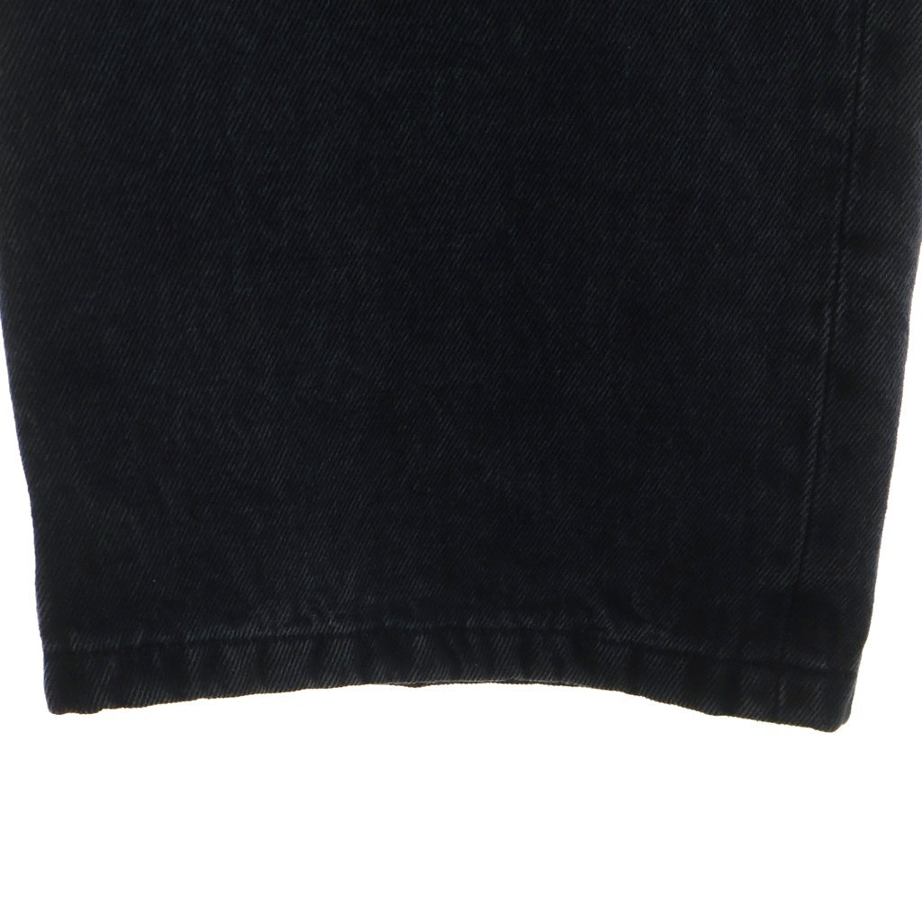 LOEWE(ロエベ) ANAGRAM BAGGY アナグラム ボタンフライ バギージーンズ デニムパンツ インディゴブラック H526Y11W61