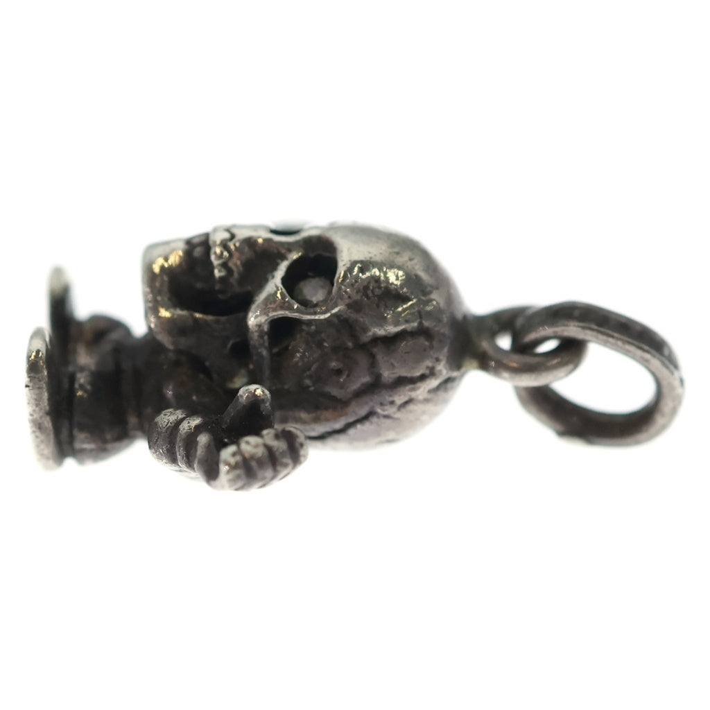 CHROME HEARTS(クロムハーツ) TINY FOTI HARRIS TEETER 2P DIA タイニーハリスティータ ダイヤ チャーム ペンダントトップ シルバー
