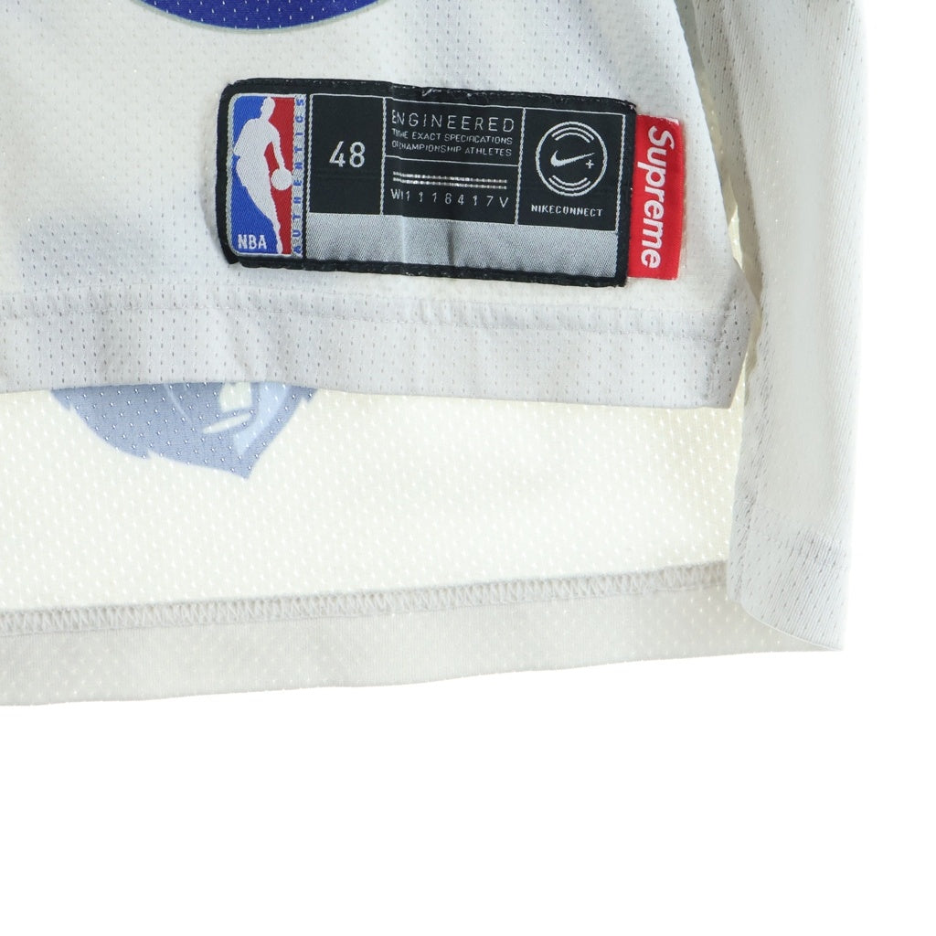 SUPREME(シュプリーム) ×NIKE Teams Authentic Jersey AQ4228-100 ×ナイキ チームオーセンティックジャージ タンクトップ ホワイト