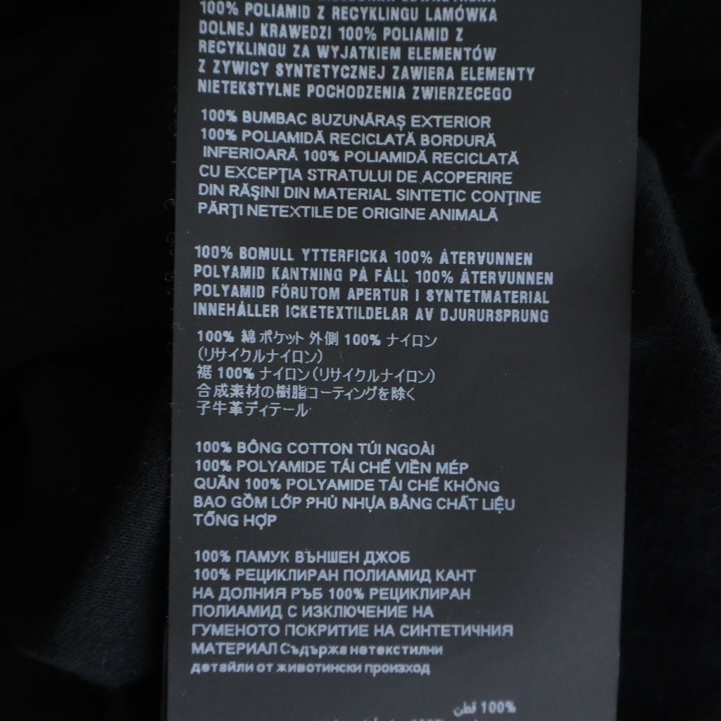 PRADA(プラダ) RE-NYLON トライアングルロゴプレートTシャツ ブラック UJN661 S221 11XCK