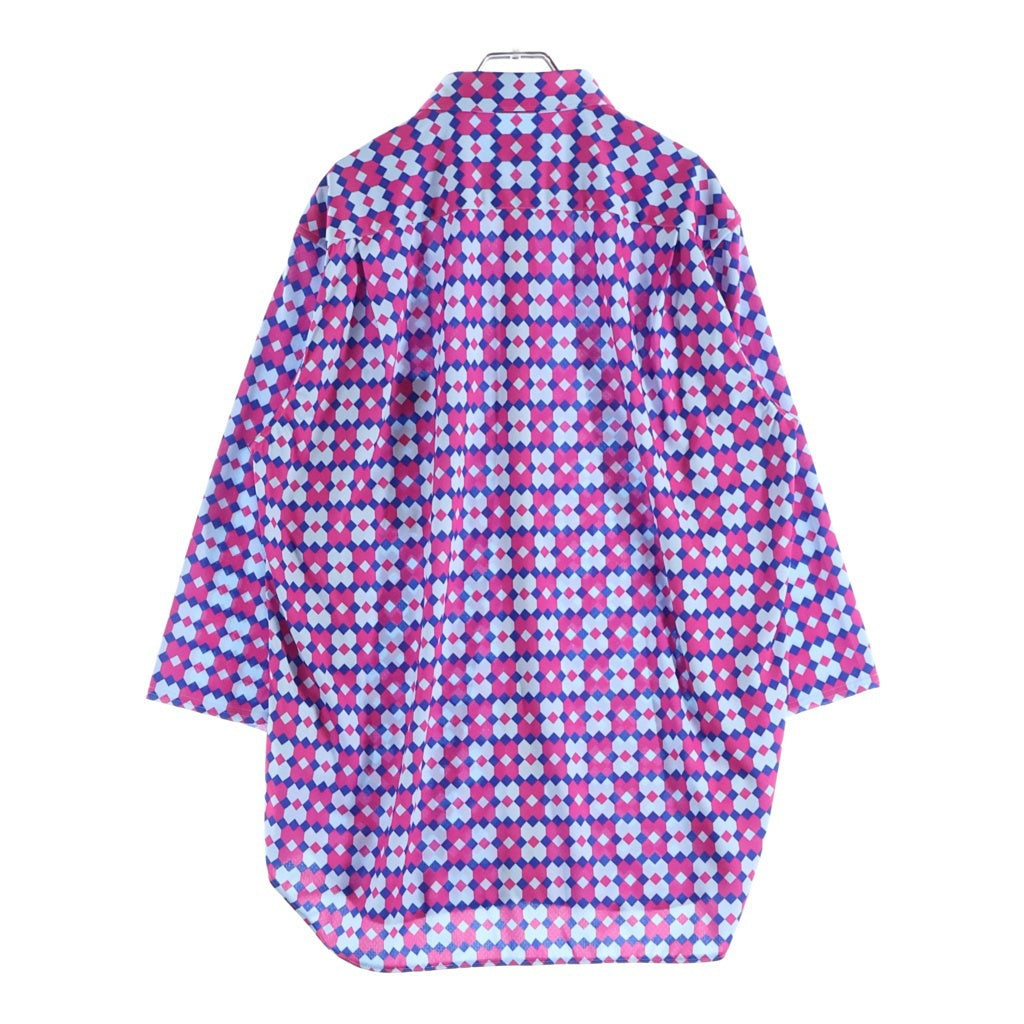 COMME des GARCONS(コムデギャルソン) 26SS HOMME PLUS オムプリュス 花柄長袖シャツ ピンク