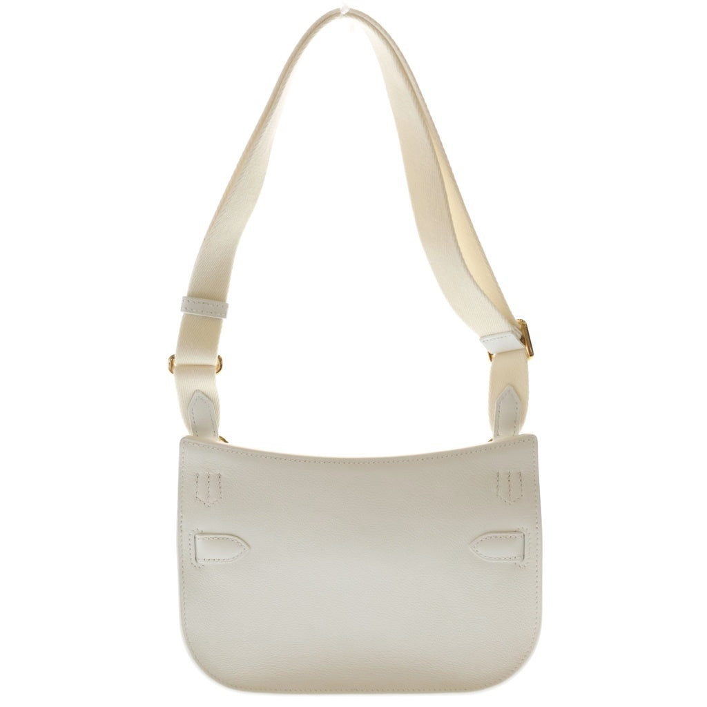 HERMES(エルメス) ジピシーエールミニ スイフトニューホワイト ゴールド金具 ホワイト レディース
