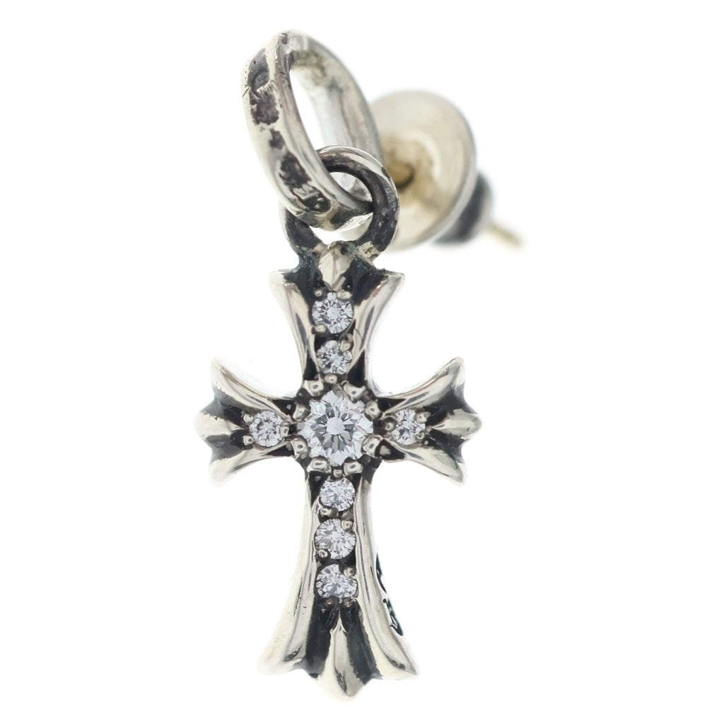 CHROME HEARTS(クロムハーツ) BBY F PPRCHN ベイビーファット PAVEダイヤ ピアス シルバー
