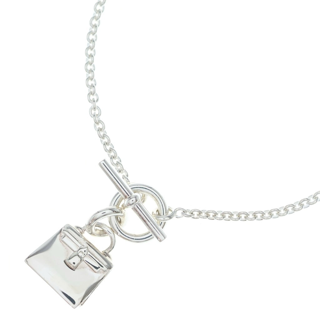 HERMES(エルメス) アミュレット ケリー ペンダント チェーンネックレス Ag925 シルバー