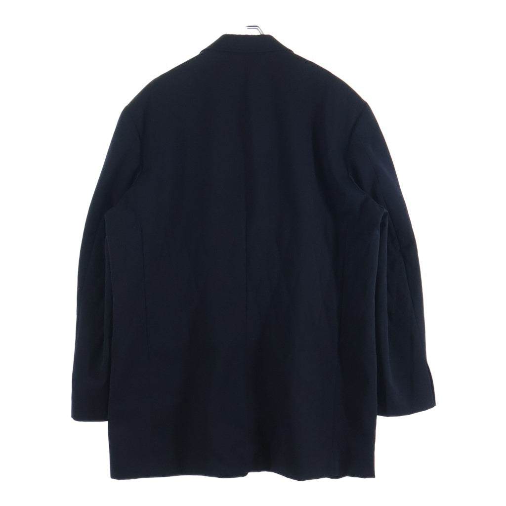 Y's for men(ワイズフォーメン) 92AW キルティング刺繍テーラードジャケット ネイビー MS-J11-105