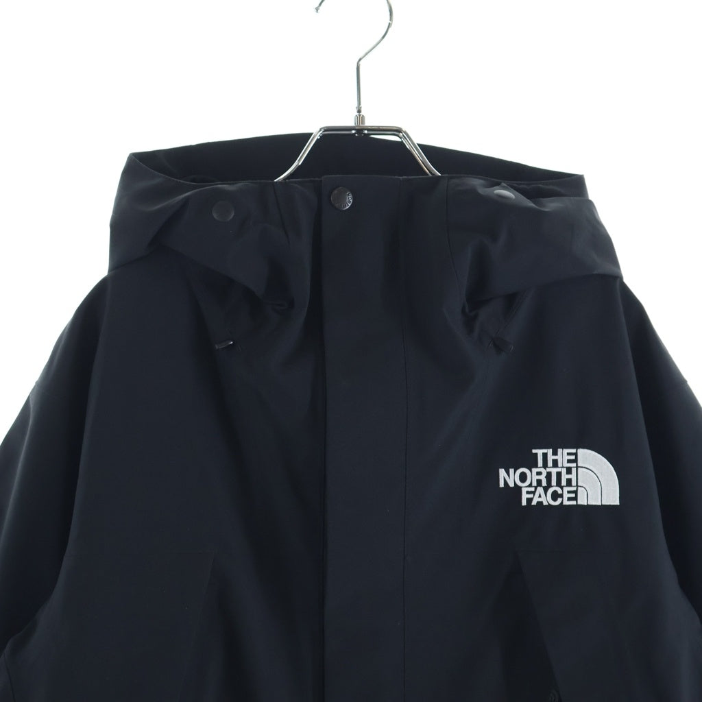 THE NORTH FACE(ザノースフェイス) MOUNTAIN JACKET マウンテンジャケット ロゴ刺繍ナイロンジャケット ブラック NP61800