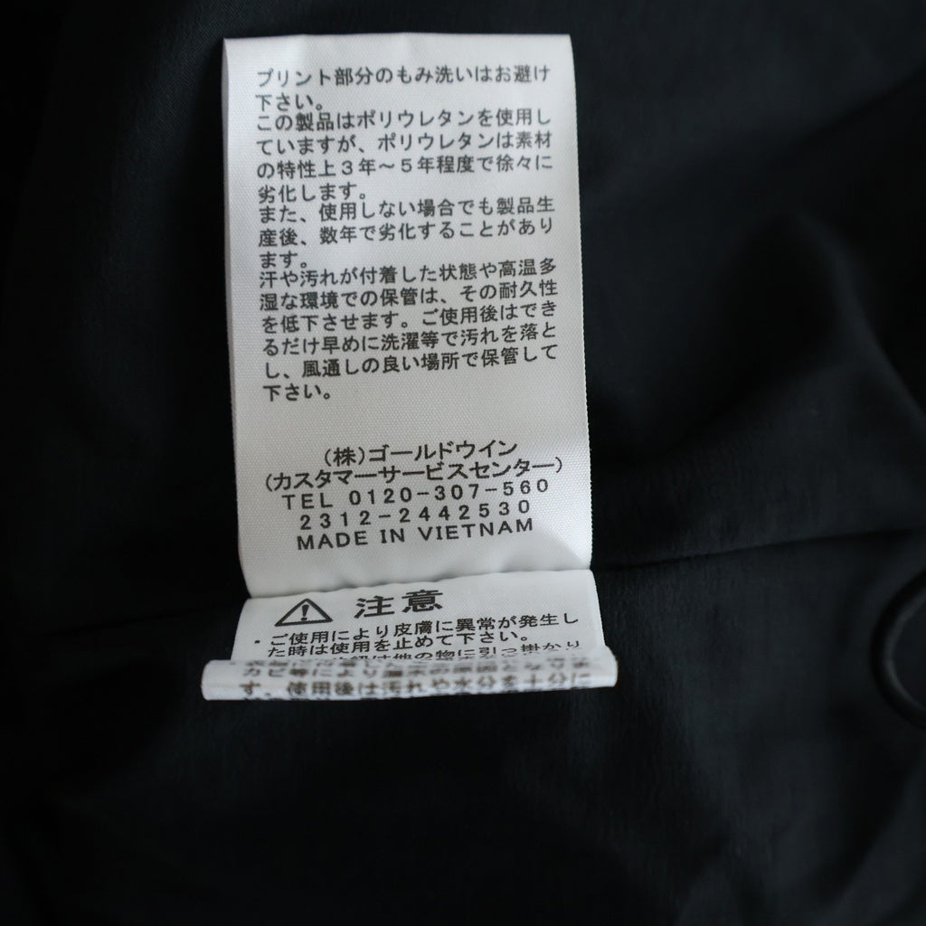 THE NORTH FACE(ザノースフェイス) MOUNTAIN JACKET マウンテンジャケット ロゴ刺繍ナイロンジャケット ブラック NP61800