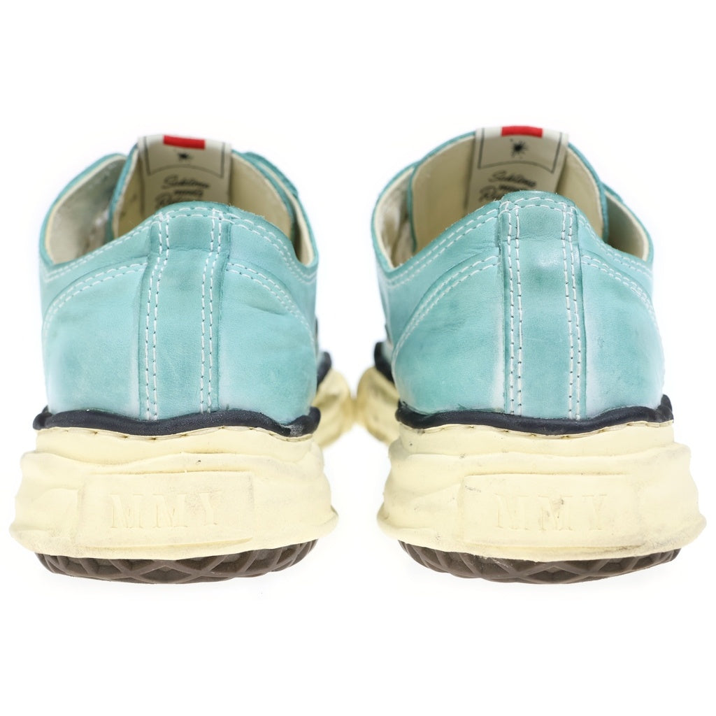 MAISON MIHARAYASUHIRO(メゾンミハラヤスヒロ) PETERSON LOW A09FW723 ピーターソン レザーローカットスニーカー ターコイズ