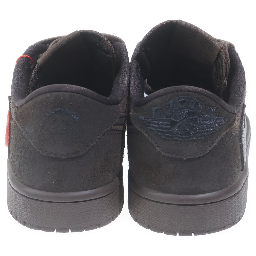 NIKE(ナイキ) ×TRAVIS SCOTT AIR JORDAN 1 LOW OG SP VELVET BROWN エアジョーダン 1 ローカットスニーカー US7/25cm DM7866-202