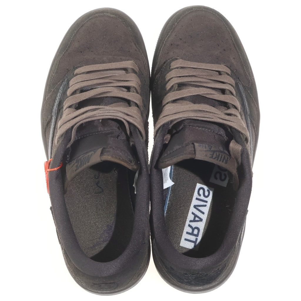 NIKE(ナイキ) ×TRAVIS SCOTT AIR JORDAN 1 LOW OG SP VELVET BROWN エアジョーダン 1 ローカットスニーカー US7/25cm DM7866-202