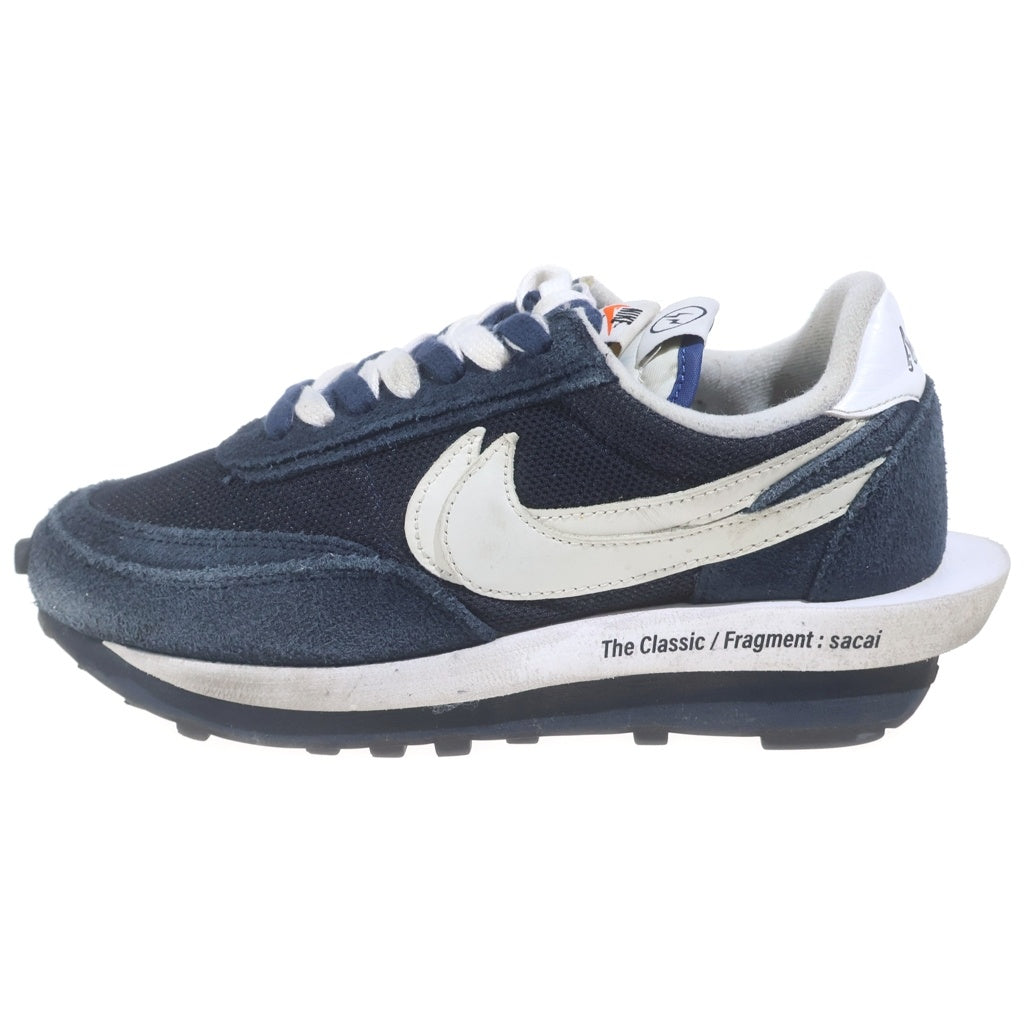 NIKE(ナイキ) ×sacai×FRAGMENT DESIGN LD WAFFLE DH2684-400 サカイ フラグメントデザイン LDワッフル ローカットスニーカー US7/25cm ネイビー