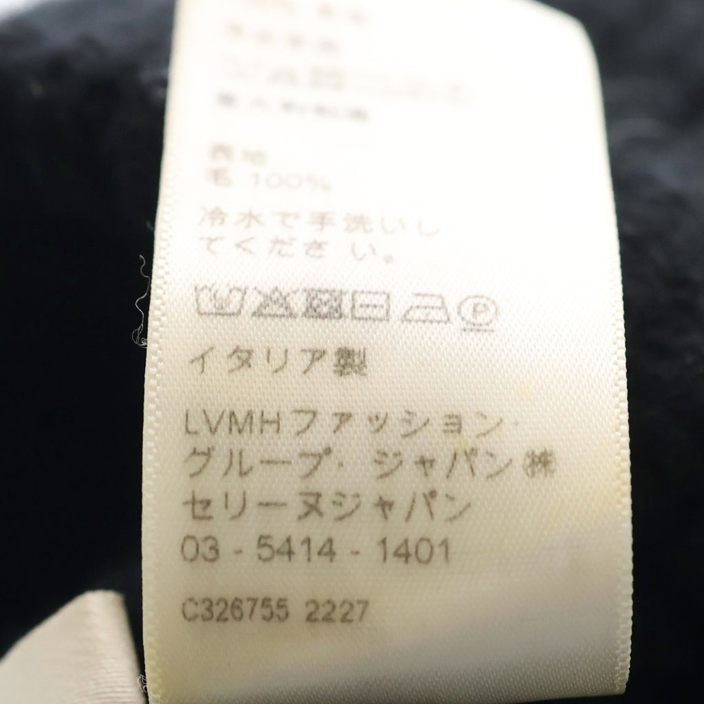CELINE(セリーヌ) フェルトロゴニットビーニー 2AC93423P ブラック