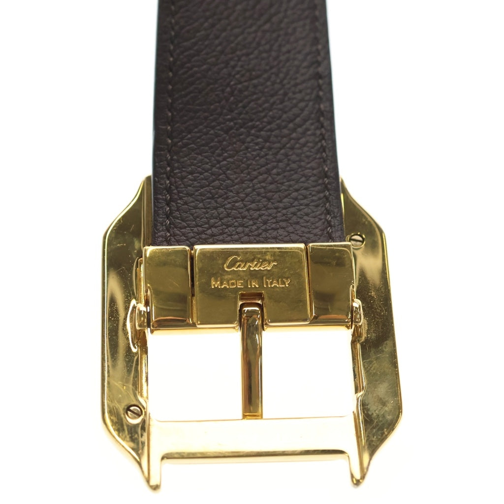 Cartier(カルティエ) サントス ドゥ ベルト ブラック/ゴールド