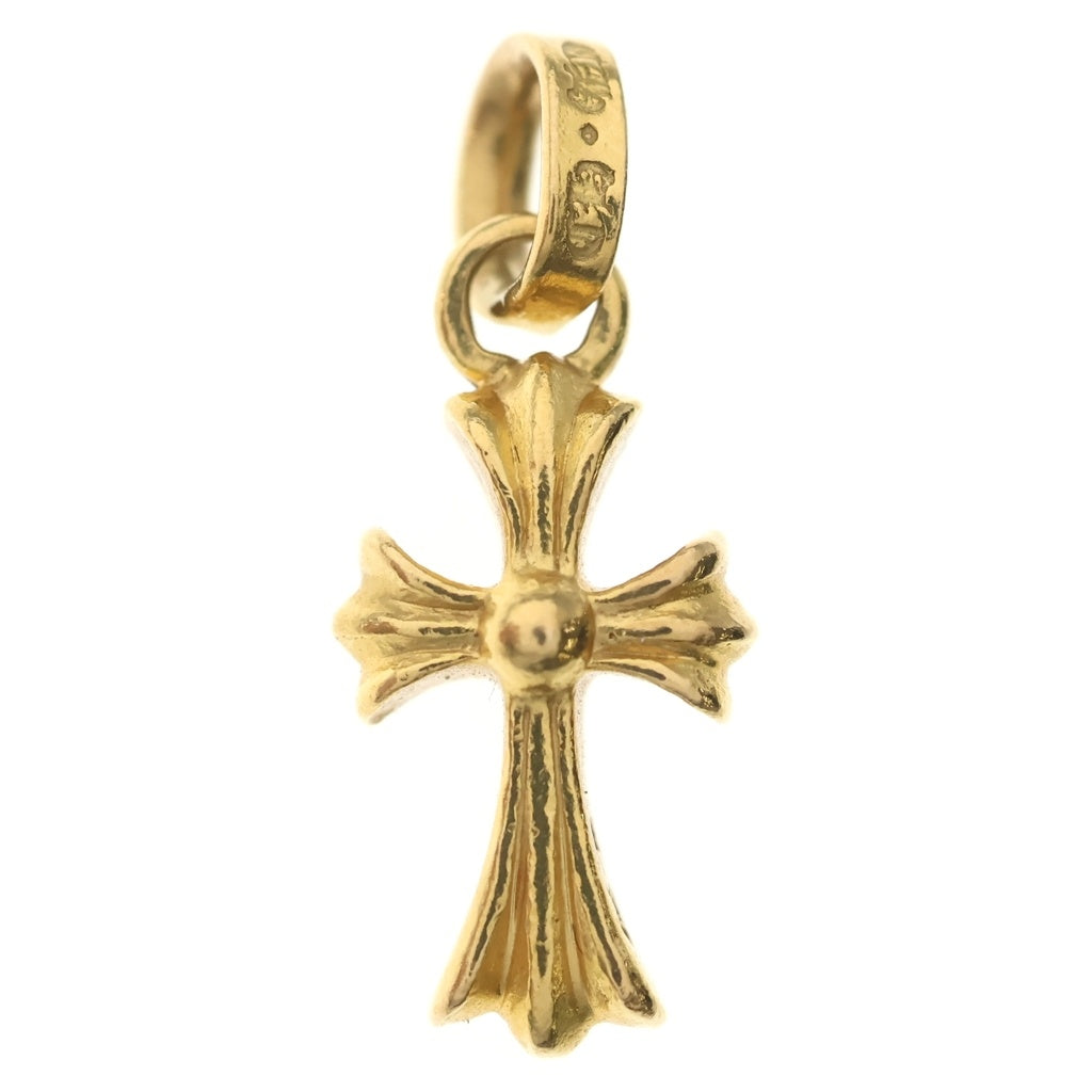 CHROME HEARTS(クロムハーツ) 22K CRS BBYFAT ベイビーファットクロス ペンダントトップ ゴールドBCA037
