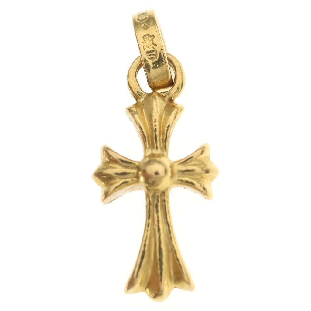 CHROME HEARTS(クロムハーツ) 22K CRS BBYFAT ベイビーファットクロス ペンダントトップ ゴールドBCA037