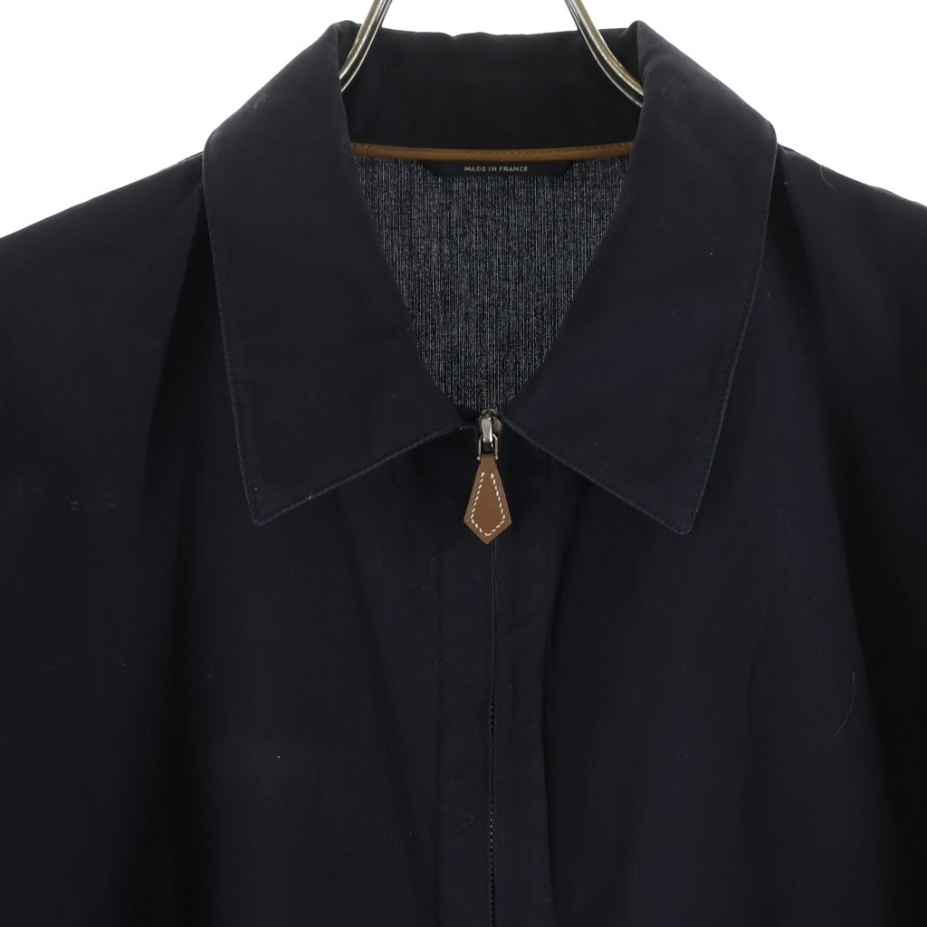 HERMES(エルメス) ジップアップブルゾンジャケット ネイビー