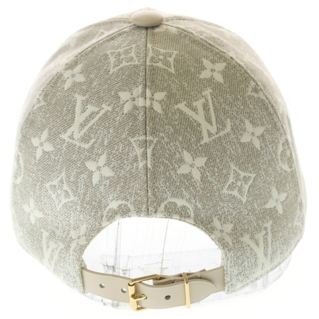 LOUIS VUITTON(ルイヴィトン) ルイヴィトン モノグラム ジャガードデニム キャップ M7059M ホワイト/ベージュ