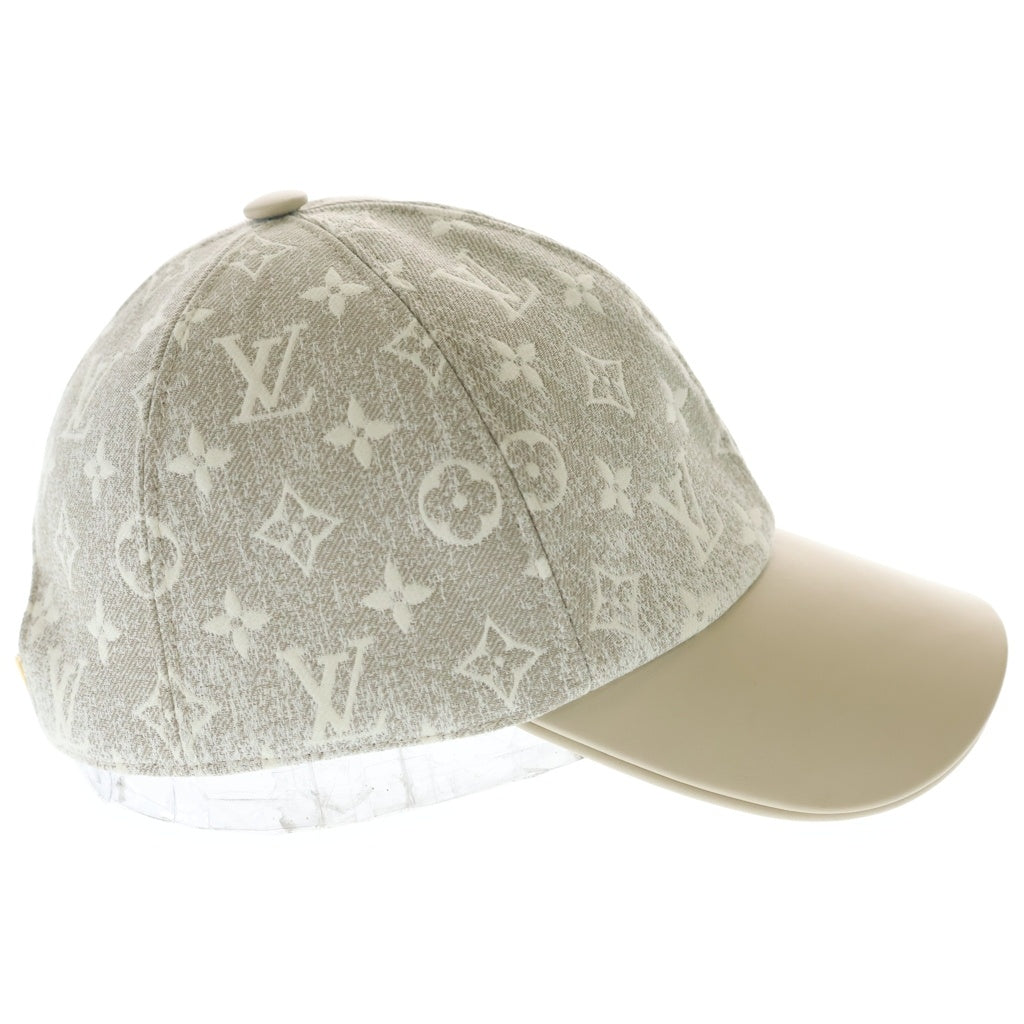 LOUIS VUITTON(ルイヴィトン) ルイヴィトン モノグラム ジャガードデニム キャップ M7059M ホワイト/ベージュ