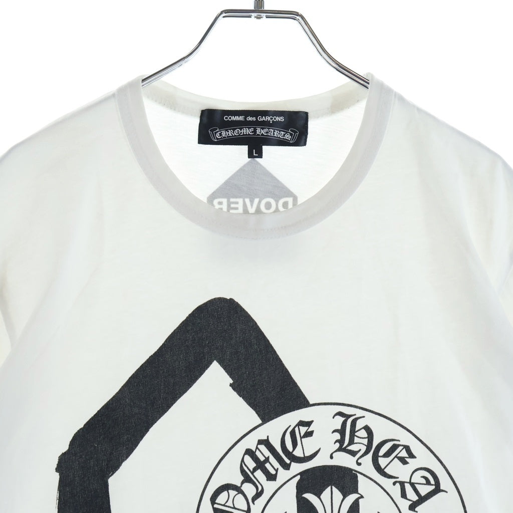 CHROME HEARTS(クロムハーツ) ×COMME des GARCONS Dover Street Market T-Shirt コムデギャルソン ドーバーストリートマーケット 半袖Tシャツ カットソー ホワイト