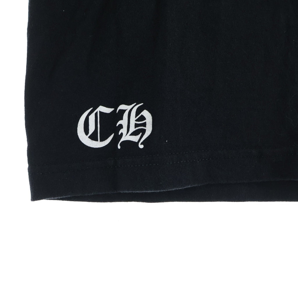 CHROME HEARTS(クロムハーツ) OLD L/S TEE オールド バックCHプラスプリント 長袖Tシャツカットソー ブラック