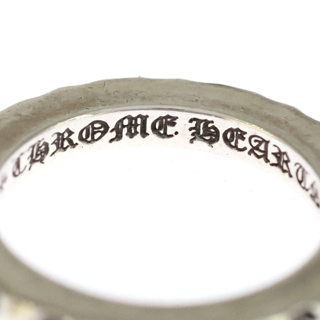 CHROME HEARTS(クロムハーツ) TFP PNK PLS トゥルーファッキンパンク CHプラスリング シルバー