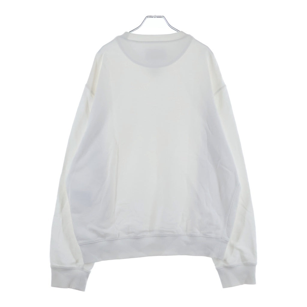 PRADA(プラダ) 23AW トライアングルロゴ スウェットトレーナー UJL26A S232 11LN ホワイト