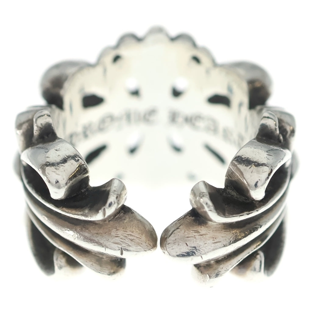 CHROME HEARTS(クロムハーツ) DBL FLRL CRS ダブルフローラルクロス リング シルバー BCA390