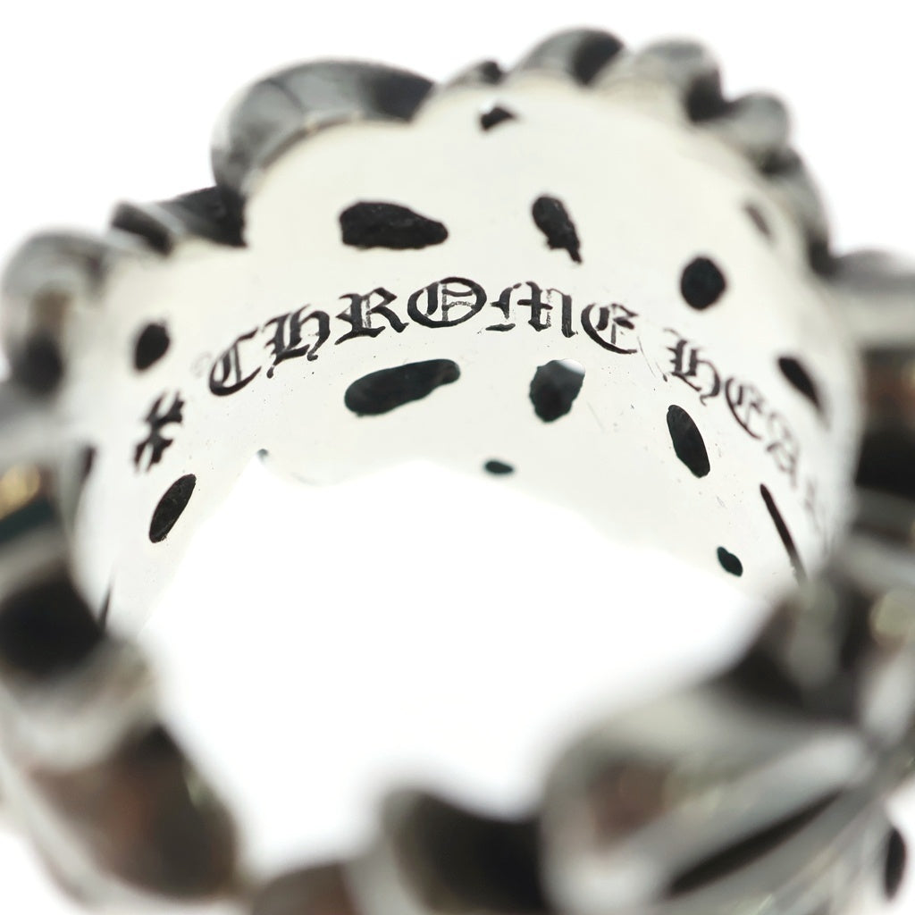 CHROME HEARTS(クロムハーツ) DBL FLRL CRS ダブルフローラルクロス リング シルバー BCA390