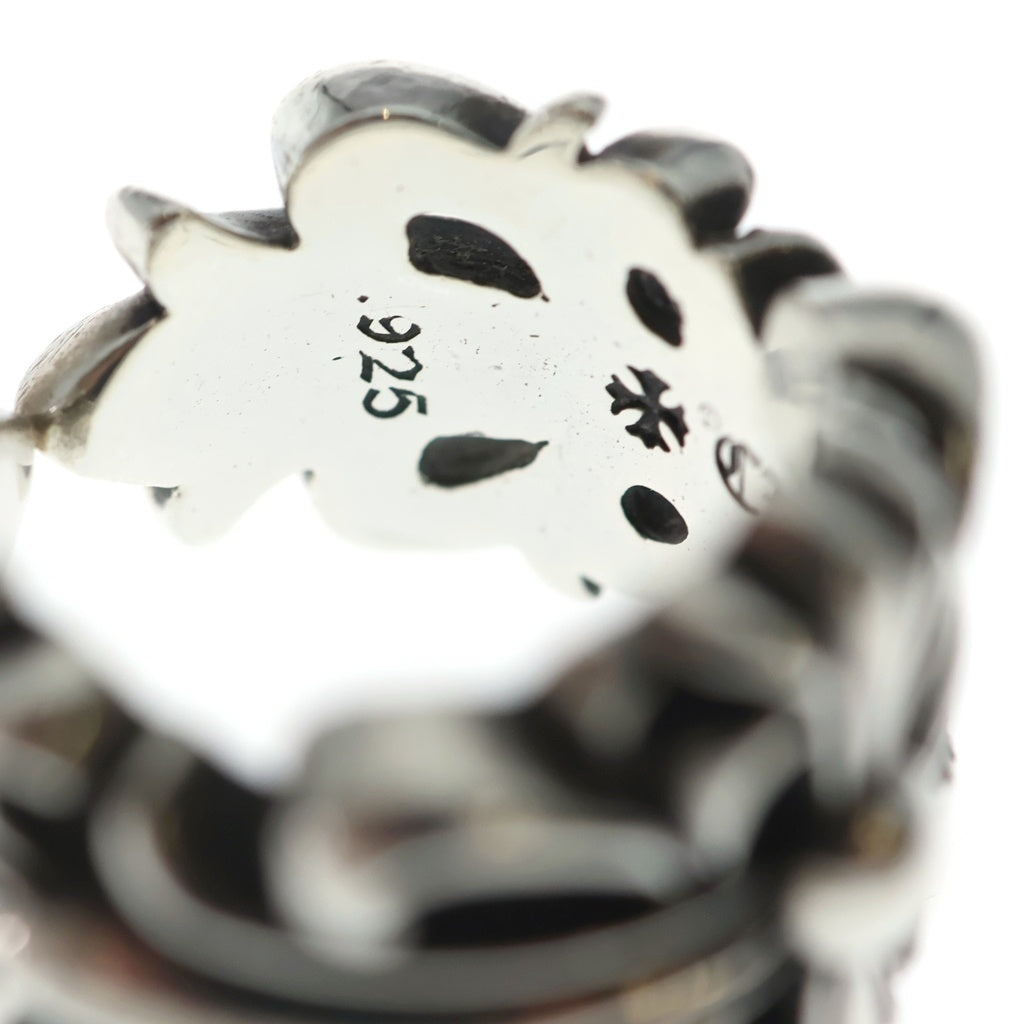 CHROME HEARTS(クロムハーツ) DBL FLRL CRS ダブルフローラルクロス リング シルバー BCA390
