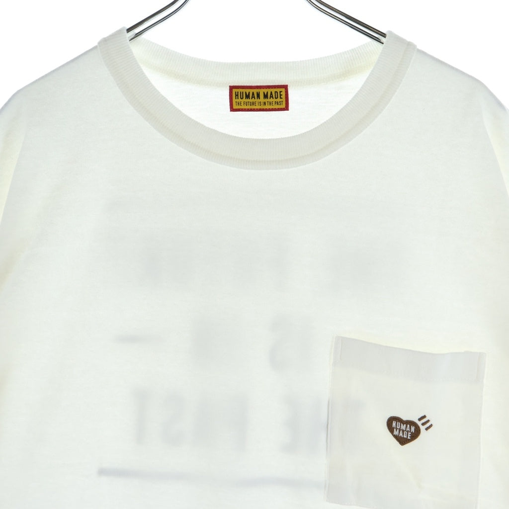 HUMAN MADE(ヒューマンメイド) HEART BADGE T-SHIRT ハートバッジ半袖Tシャツ HM30CS5085 ホワイト