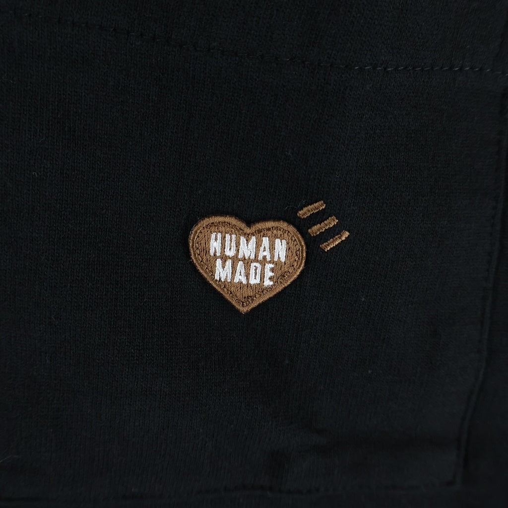 HUMAN MADE(ヒューマンメイド) HEART BADGE L/S T-SHIRT ハートバッジロングスリーブTシャツ HM30CS5085 ブラック