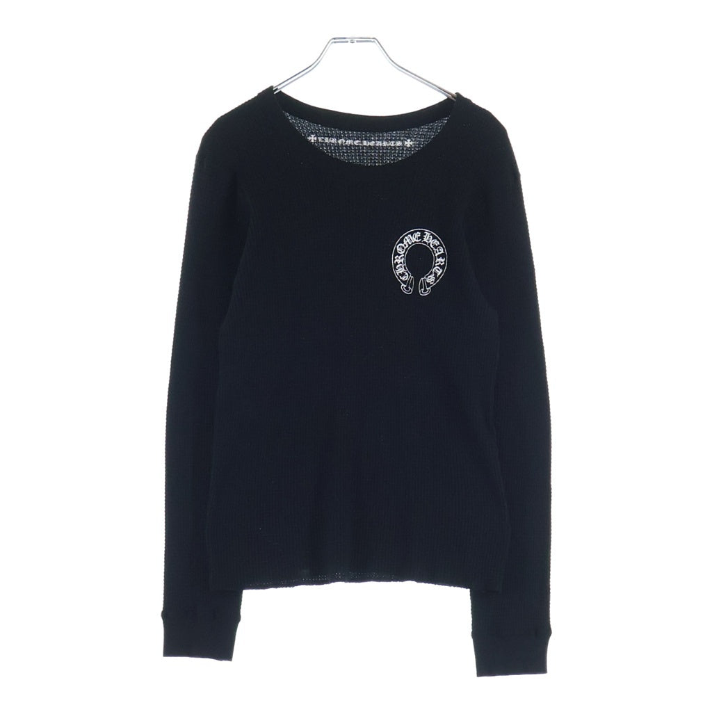 CHROME HEARTS(クロムハーツ) Thermal L/S Tee サーマルカットソー 袖フローラルプリント ブラック