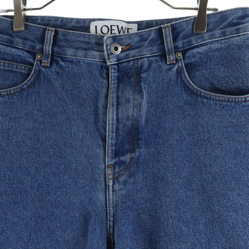 LOEWE(ロエベ) ANAGRAM BAGGY JEANS AF アナグラムバギージーンズ インディゴ H526Y11WA6
