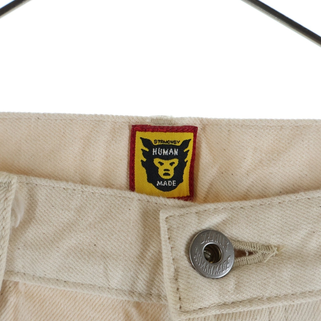 HUMAN MADE(ヒューマンメイド) PW Color Denim PWカラーデニム パンツ HM18PI004 べージュ