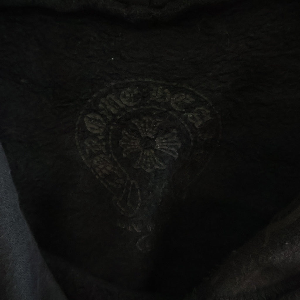 CHROME HEARTS(クロムハーツ) STENCIL HOODIE ステンシルプリント プルオーバーパーカー フーディー ブラック