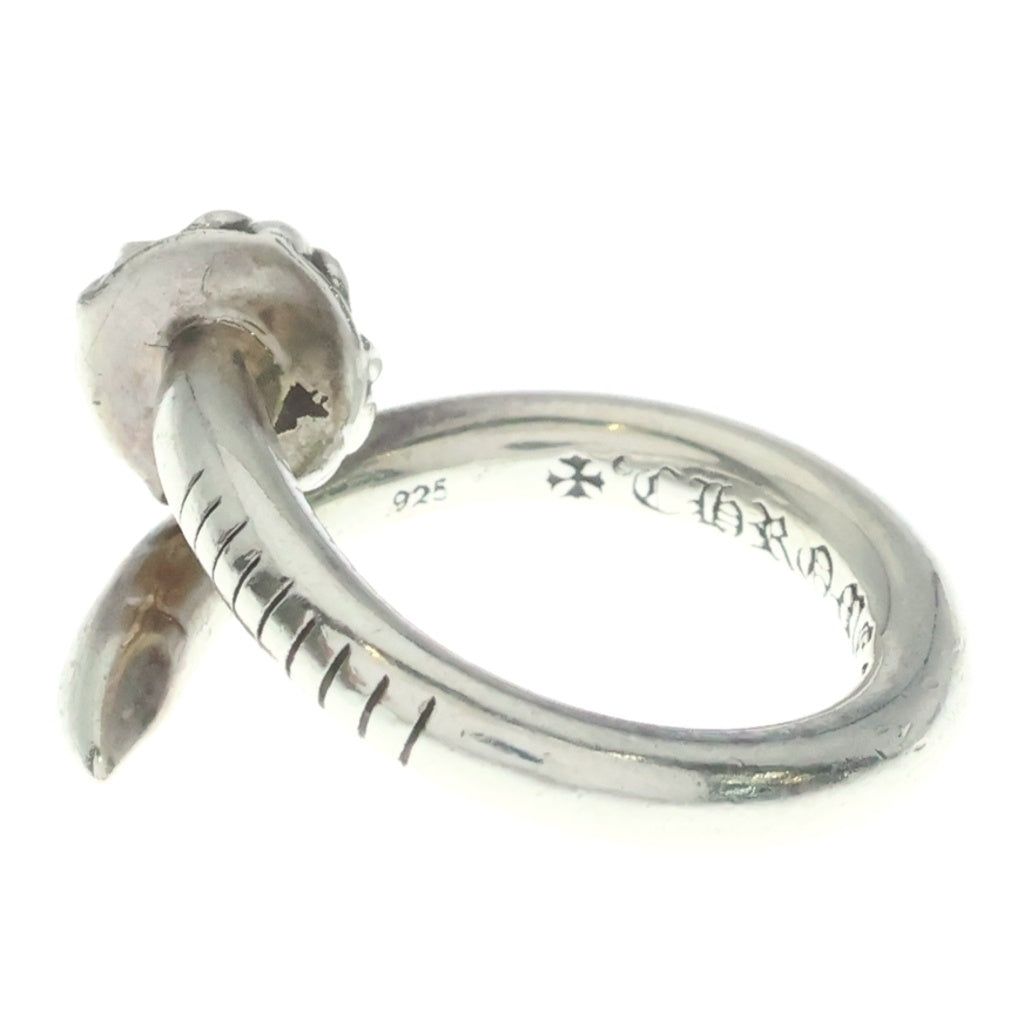 CHROME HEARTS(クロムハーツ) NAIL CRSBALL ネイル クロスボール リング シルバー BCA349