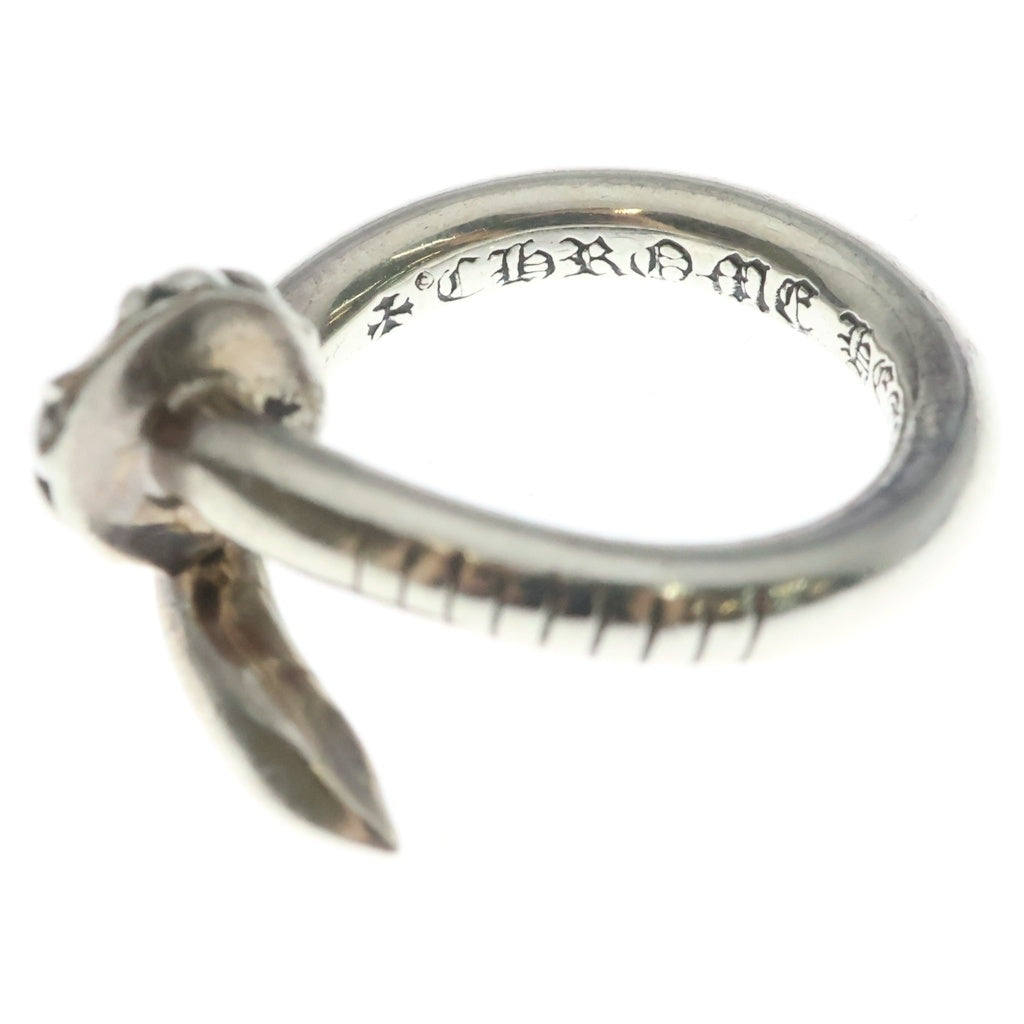 CHROME HEARTS(クロムハーツ) NAIL CRSBALL ネイル クロスボール リング シルバー BCA349
