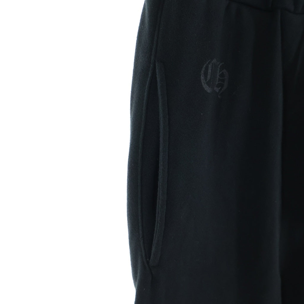 CHROME HEARTS(クロムハーツ) MLTCOL CEM CRS SWT PNT マルチカラーセメタリークロススウェットパンツ ブラック