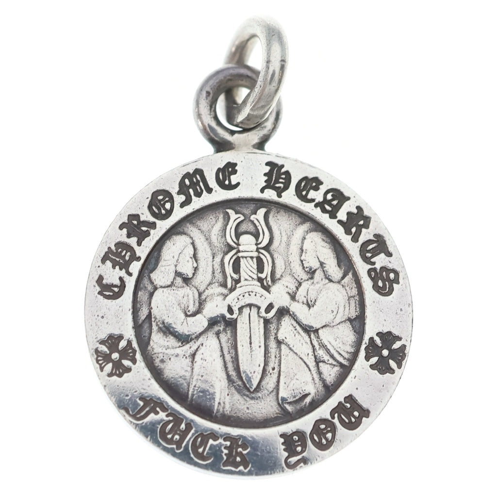 CHROME HEARTS(クロムハーツ) CHRM ANGL MDL V1 エンジェルメダルチャーム ペンダントトップ シルバーBCA229