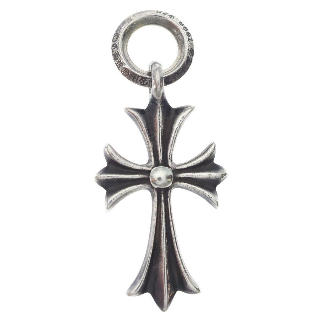 CHROME HEARTS(クロムハーツ) TINY CH CROSS タイニーCHクロス チャーム ネックレストップ シルバー BCA382