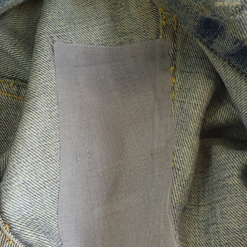 Levi's(リーバイス) 50s VINTAGE 507XX 2nd ボタン裏刻印無し ハギ付き デニムジャケット インディゴ