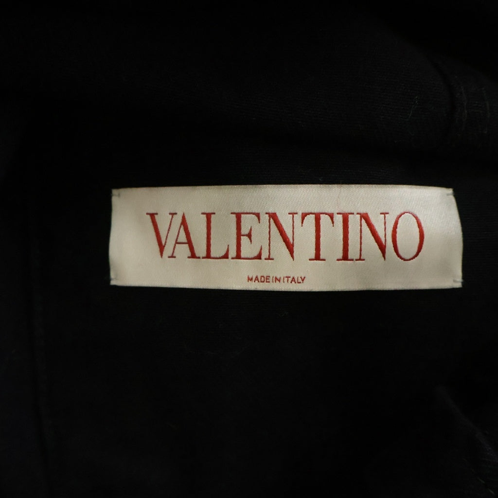 VALENTINO(ヴァレンティノ) トワルイコノグラフプリント デニムジャケット ブラック