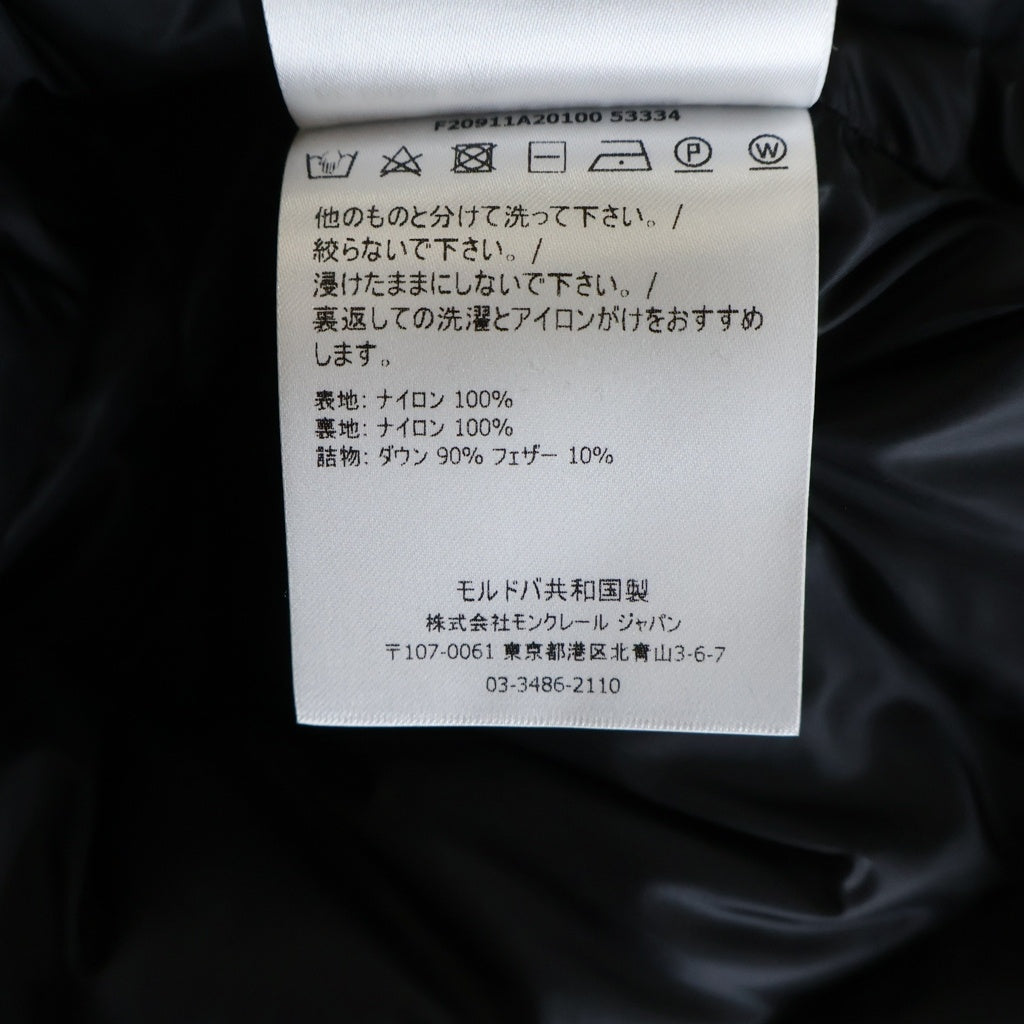 MONCLER(モンクレール) ARVES GIUBBOTTO フーデッドダウンジャケット F20911A20100 53334 ブラック