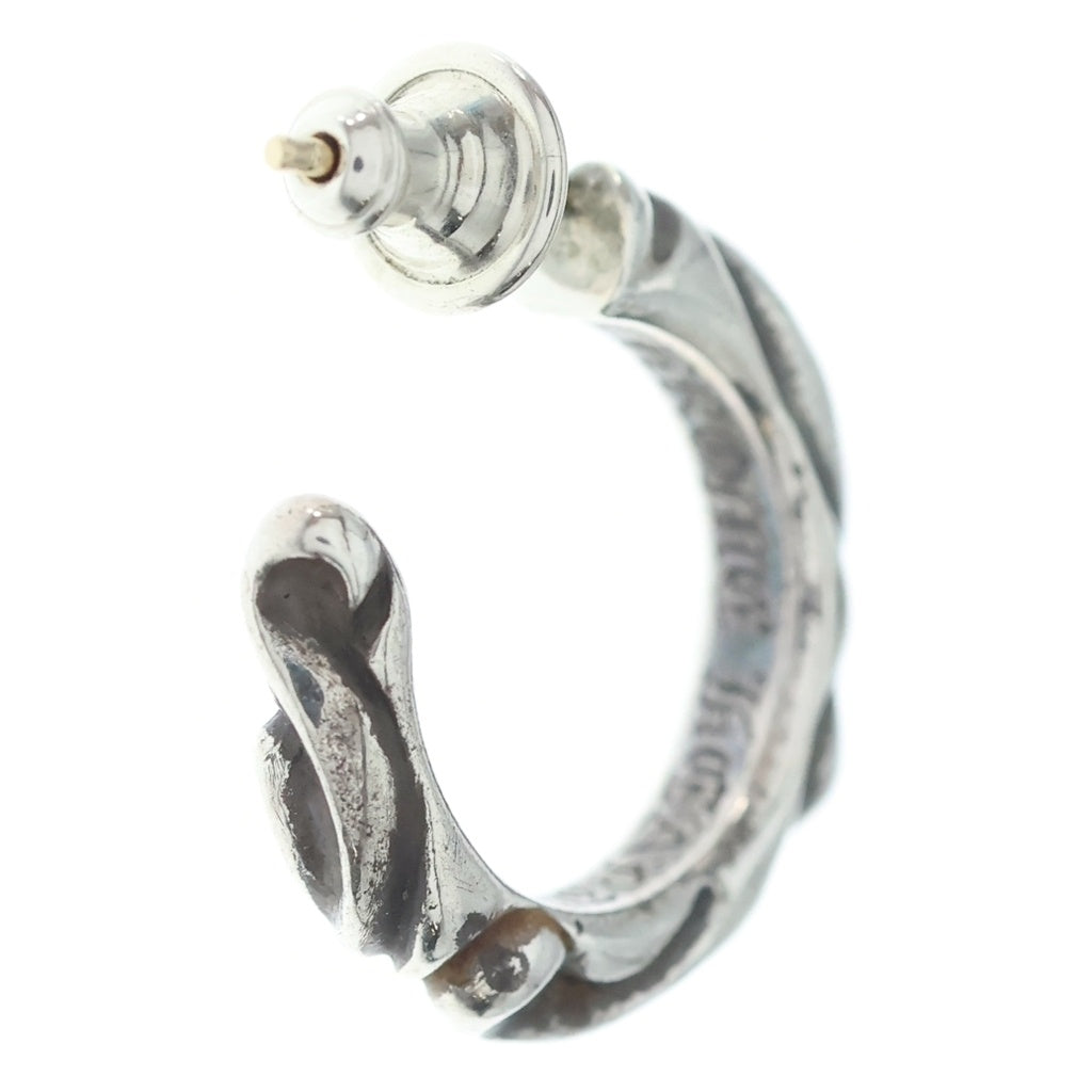 CHROME HEARTS(クロムハーツ) HOOP SCROOL スクロール フープピアス シルバー BCA102