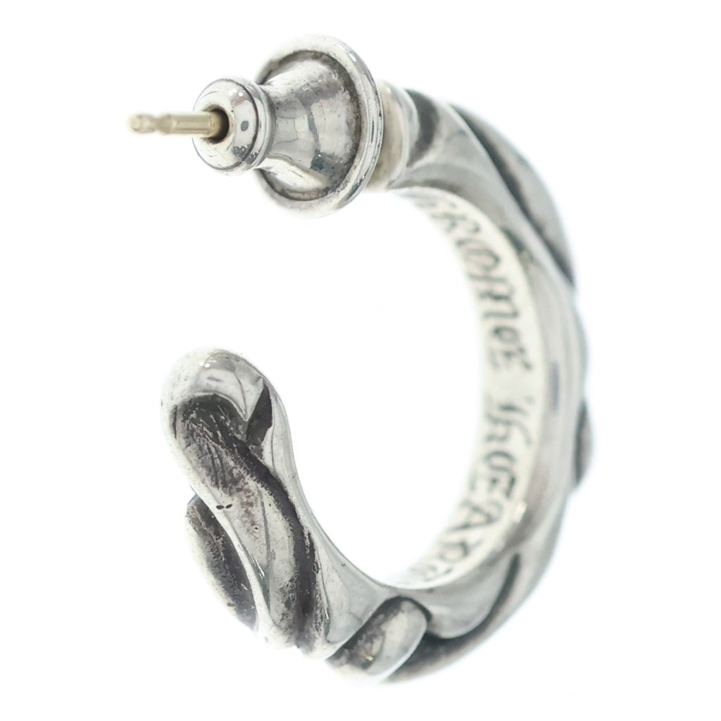 CHROME HEARTS(クロムハーツ) HOOP SCROOL スクロール フープピアス シルバー BCA102