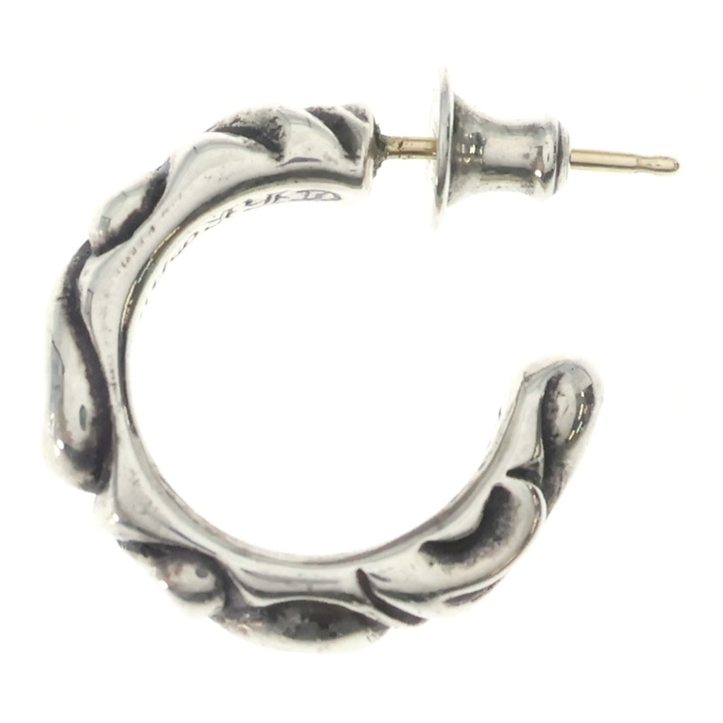 CHROME HEARTS(クロムハーツ) HOOP SCROOL スクロール フープピアス シルバー BCA102
