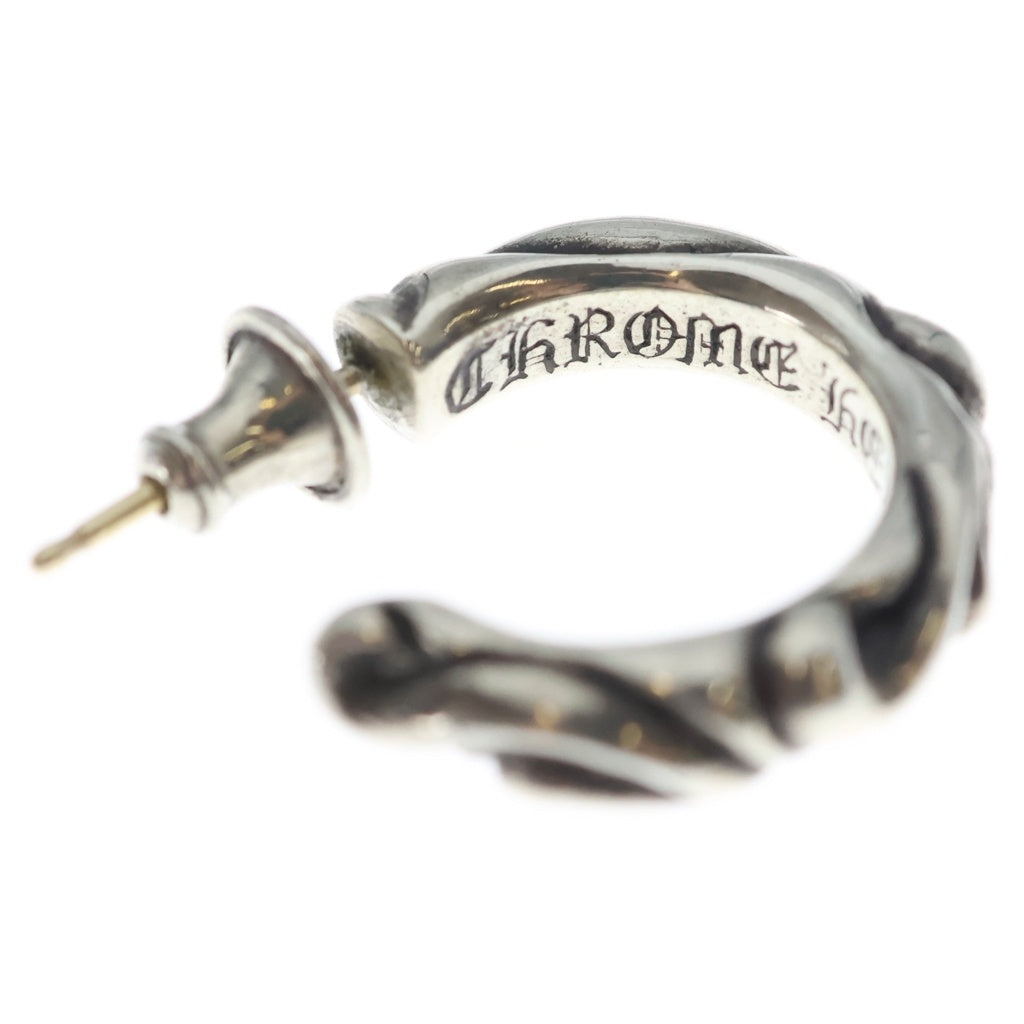 CHROME HEARTS(クロムハーツ) HOOP SCROOL スクロール フープピアス シルバー BCA102