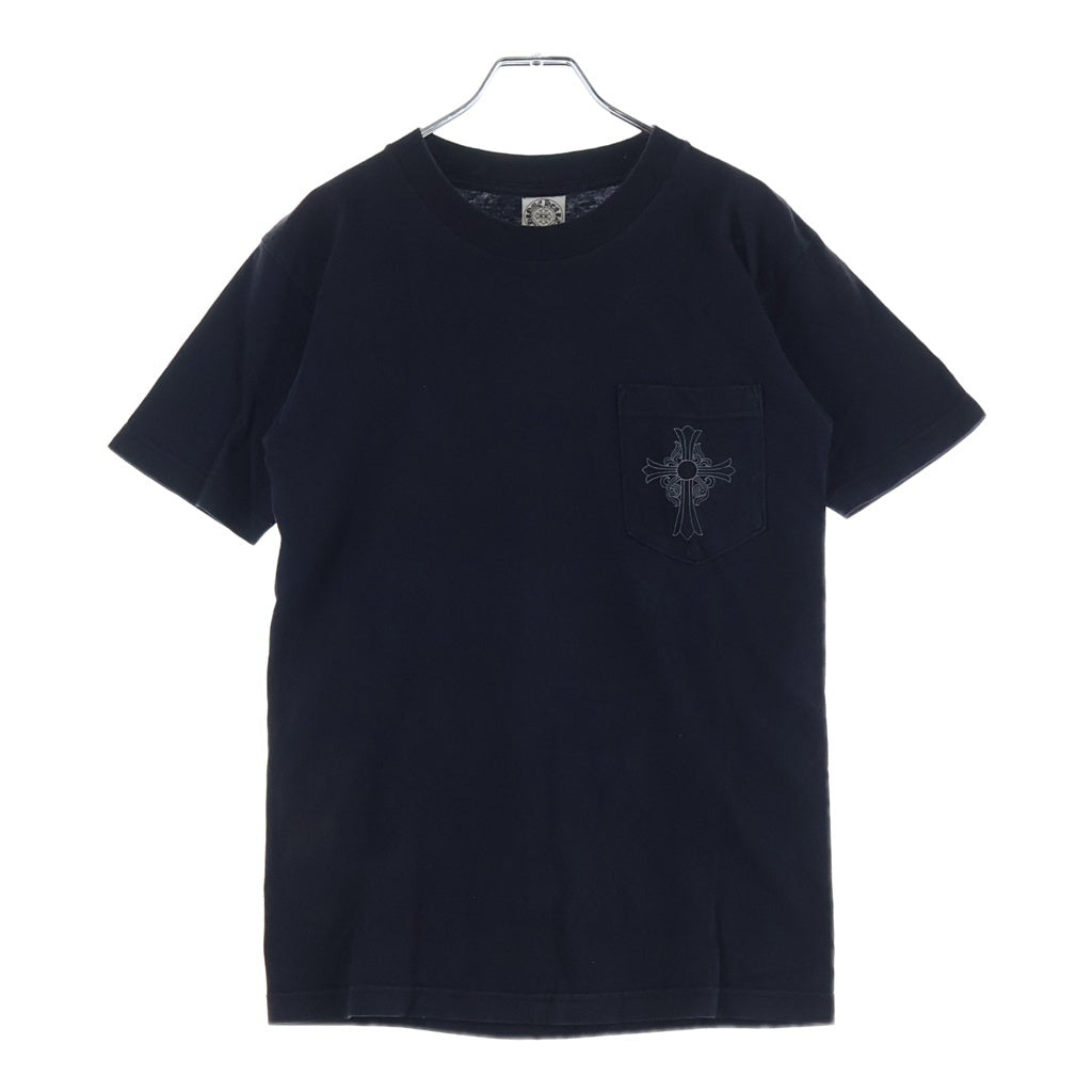 CHROME HEARTS(クロムハーツ) OLD LOS ANGELS BACK SCROLL FUCK YOU S/S TEE オールド ロサンゼルス限定 バックスクロールプリント半袖Tシャツ ブラック/シルバー