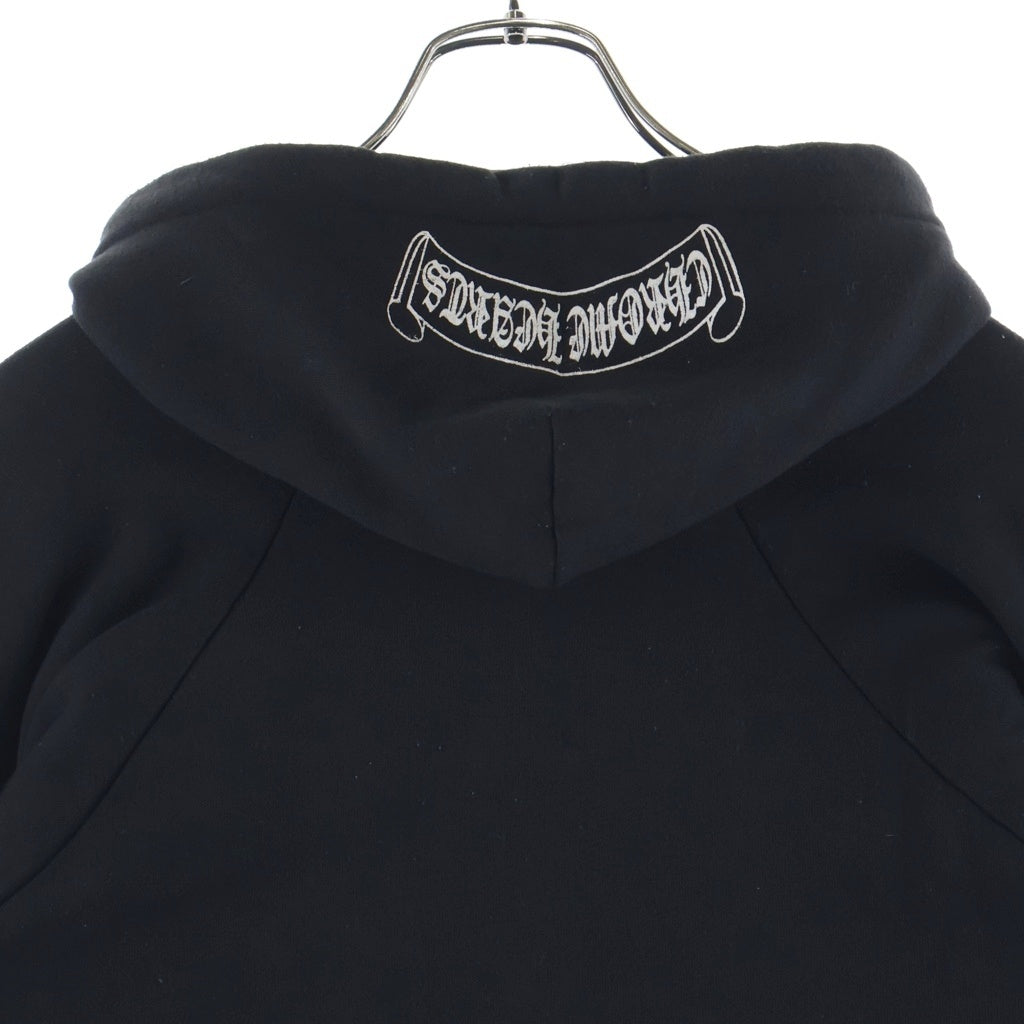 CHROME HEARTS(クロムハーツ) 初期 CAMBERタグ オールド バックスクロールプリントスウェットパーカー ブラック
