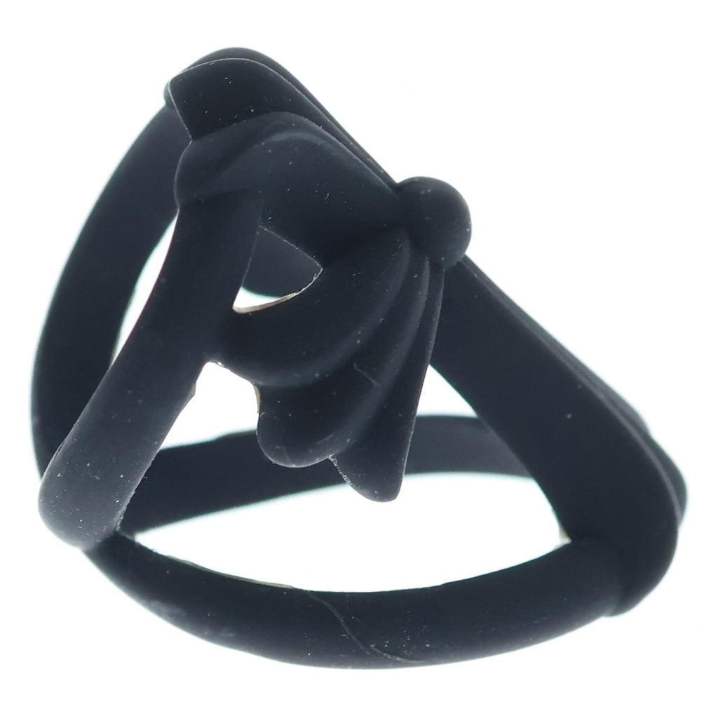 CHROME HEARTS(クロムハーツ) INFINITY CH CRS PLSTC インフィニティ CHクロス ラバーリング ブラック
